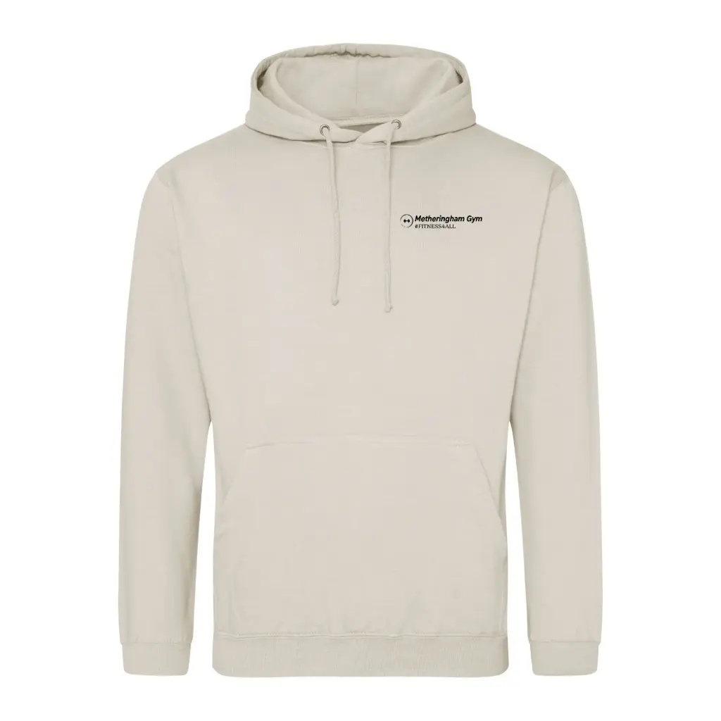 Unisex Hoodie (MG) (XS, White)
